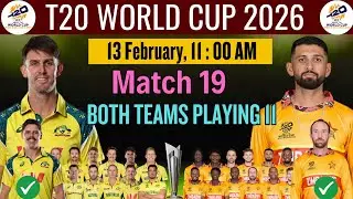 T20 World Cup 2026 | Australia vs Zimbabwe Match Details & Playing XI | AUS vs ZIM 2026