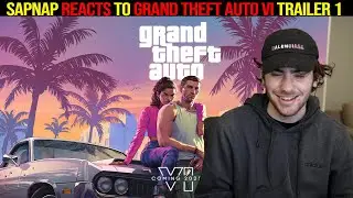 Sapnap REACTS to Grand Theft Auto VI Trailer 1 (GTA 6 TRAILER REACTION)