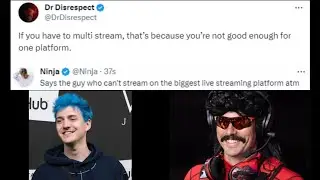 Ninja Vs Dr Disrespect | Twitter Wars