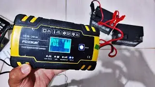 Unboxing Cas AKI Motor & Mobil Merk Foxsur !!