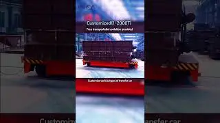 Heavy-Duty Rail Flat Car &ndash; The SAFEST Way to Transport Molds!