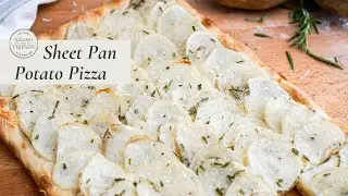 Sheet Pan Potato Pizza
