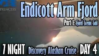Discovery Princess Scenic Sails through the beautiful Endicott Arm Fjord - Alaskan Cruise - Day 4