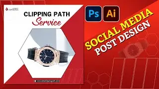 Social Media Post Design Photoshop | How To Make Social Media Post