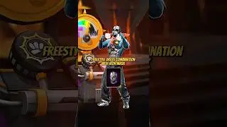 FREESTYLE 🇧🇷 DRESS COMBINATION 👑 WITH IRON MASK 🔥 FREE FIRE 🔥