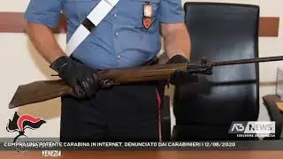 COMPRA UNA POTENTE CARABINA IN INTERNET, DENUNCIATO DAI CARABINIERI | 12/08/2020