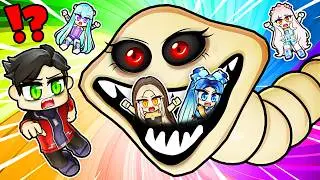 Beware Of HUNGRY WORMS in Roblox!