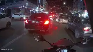 Motosiklet ile  akşam Sincan gezmesi