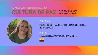 Proyecto Gotitas de Amor: Compartiendo la Metodolog&iacute;a por Elizabeth Salamando