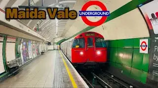 London Underground Bakerloo Line Services at Maida Vale Station