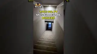 Бункер для кинотеатра площадью 1000 кв. футов!