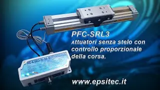PFC-SRL3 Attuatori senza stelo con controllo proporzionale della corsa