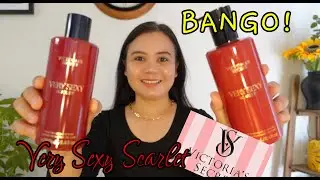 NEW VERY SEXY SCARLET VICTORIA'S SECRET