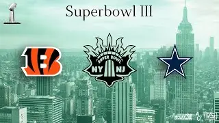 Superbowl III | Cincinnati Bengals VS Dallas Cowboys | AGFF2L