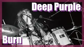 【Deep Purple】「Burn」ドラム女子がフルで叩いてみた/Risky Melody(Drum Cover)