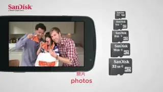 SanDisk Standard microSD 記憶卡