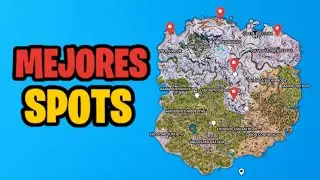 Los MEJORES SPOTS para subir a UNREAL en Fortnite Capítulo 7