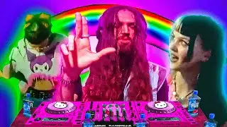 2 hello kitty girls 1 skinny boy (dramatic trance set)