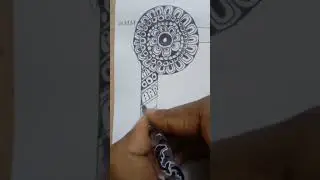 Peacock border designs/project work designs/frontpage designs/mandala border designs@MM_Lifestyle25