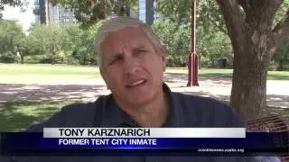Last tents taken down after Sheriff Penzone's Tent City shutdown | Cronkite News