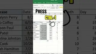 Convert Dates to days in few seconds | Excel Hacks | Excel Shortcuts