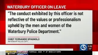 Waterbury officer placed on administrative duty after &ldquo;unprofessional&rdquo; interaction with suspect