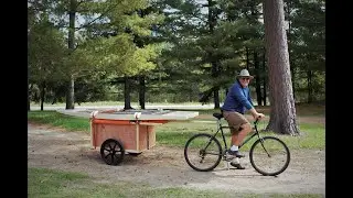 My New Paddleboard and Bike Trailer