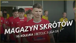 PRZE-PIĘ-KNE GOLE, KOVACIK TOP I LIDER Z ZĄBEK! Skróty 10. kolejki - Betclic 3 liga gr.1