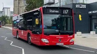 Full ibus Visual | London United Route 117 | Staines - Isleworth, West Middlesex Hospital