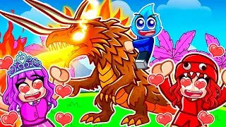 RIZZING GIRLS With The NEW FIRE CROCODILE KAIJU EMBRISTISS in Creatures of Sonaria! (Roblox)