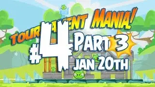 Angry Birds Friends Tournament Mania 3 Level 4 Week 192 Walkthrough | January 20th 2016