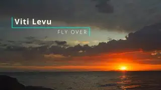 Flying over Viti Levu [4K] Fiji