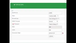 Double entry or 2 way entry accounting software  in PHP MySQL with Source Code