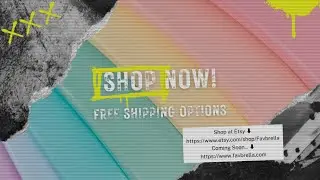 FAVBRELLA LISTING VIDEO (Rainbow Colors Seven Piece Theme Series) | 100% Polyester Bags