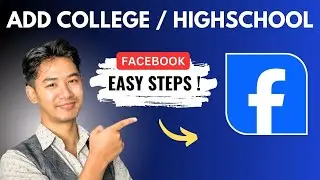 How To Add College Or High School On Facebook