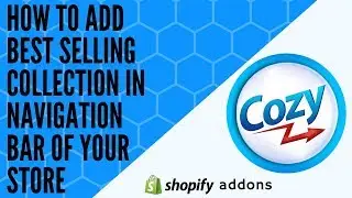 How to add Best Selling collection to navigation menu in your store?