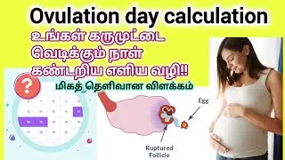 How to calculate ovulation date in tamil|ஓவுலேஷன் நாட்களை எப்படி கண்டுபிடிப்பது?#ovulationtips#viral