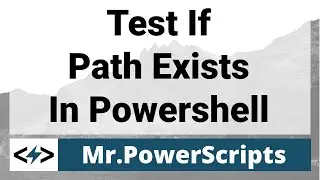 Win Championships in Powershell with Test-Path !