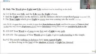 Discipleship 7 Passages #2 The Word - Intro Part 1k True vs False Philosophy Final Part A