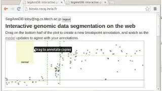 Adding copy number and breakpoint annotations on SegAnnDB