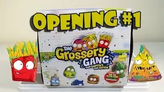 The Grossery Gang Crusty Chocolate Bar Blind Opening 2 Packs | Birdew Reviews