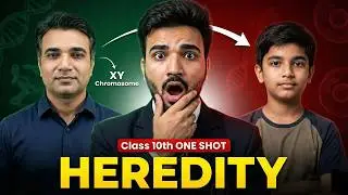 Heredity Class 10 🔥 Genes, Mendel & Sex Determination | Boards Mein Pakka Aayega!
