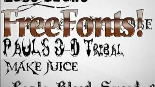 How to get cool Fonts for free!
