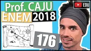 [ENEM 2018] 176 📓 ESCALA Um mapa é a representação reduzida e simplificada de uma localidade