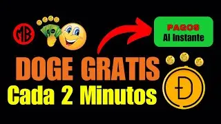 La MEJOR PAGINA para CONSEGUIR DOGE GRATIS cada 2 Minutos con Pagos al Instante