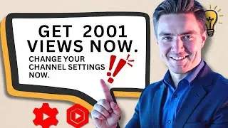 Turn These Features On If Your Youtube Views Are Low.
