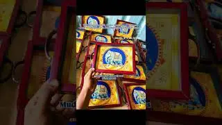 #poojareturngifts#custimizedgifts#acrylicframes#acrylicart#traycomeframe#desigifts#organzalotuspotli