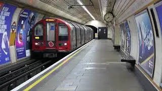 London Underground Central Line at Gants Hill 4th December 2020