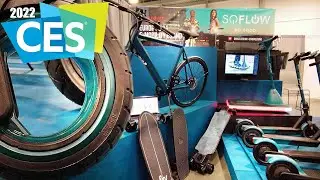 VR180 CES 2022 Soflow  - Swiss Designed Electric eScooters eBikes and eSkateboards