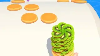 Pancake Run | All Levels Gameplay Andoroid, ios Game - Level 33
